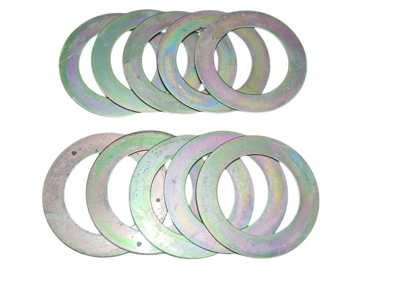 ROBO PLUS Bucket Pin Shims Spacer Washer Size 115 Mm X 65 Mm X 2 Mm Set of 10Pc Fits and Compatible with Various Earthmoving Machines and Excavator Machine - Image 3